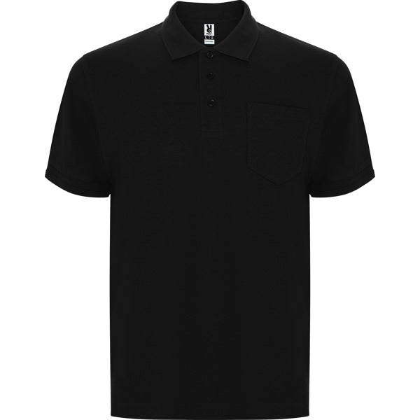 Polo de manga corta con bolsillo personalizado