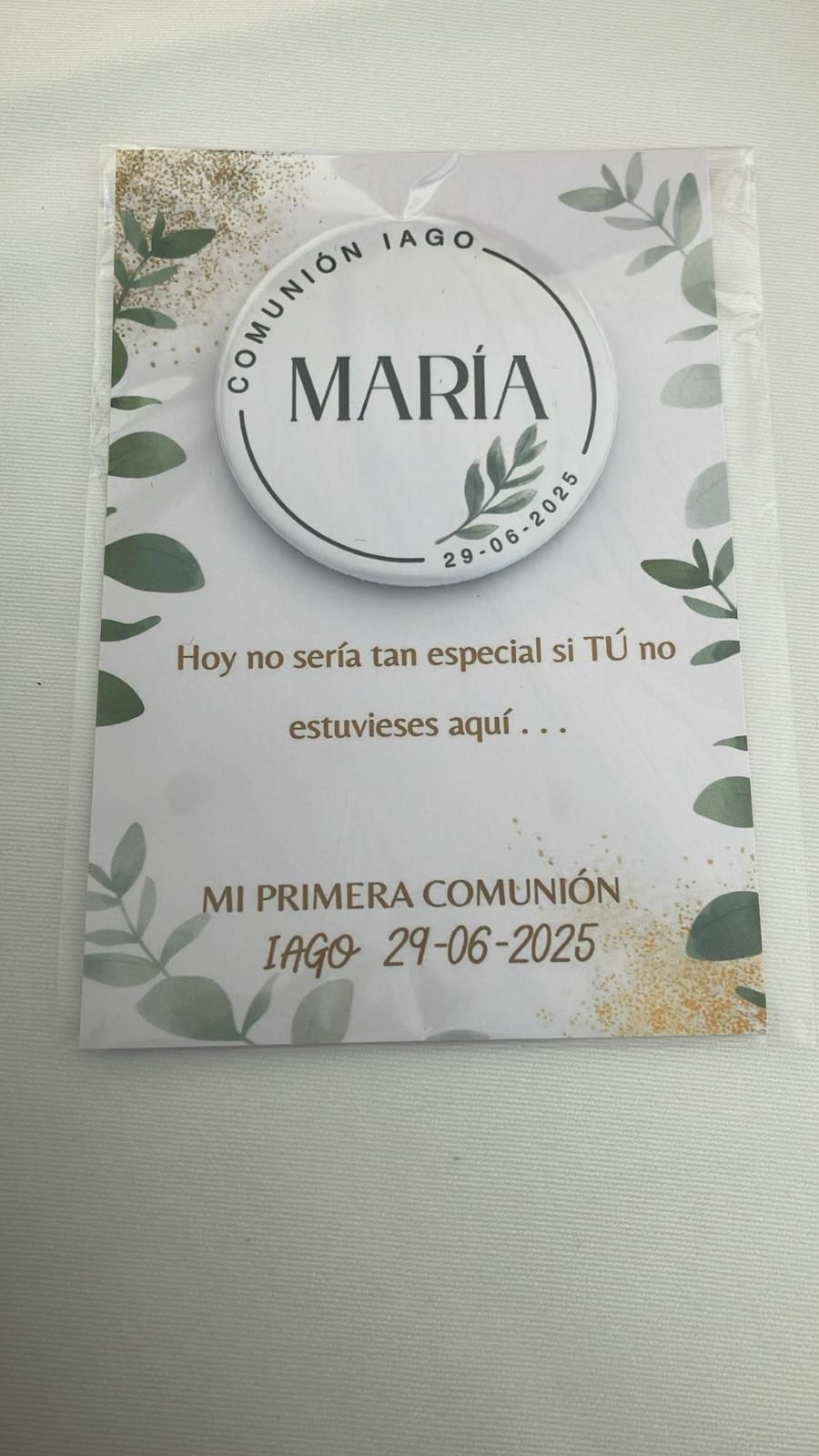 Imán cuadrado personalizado