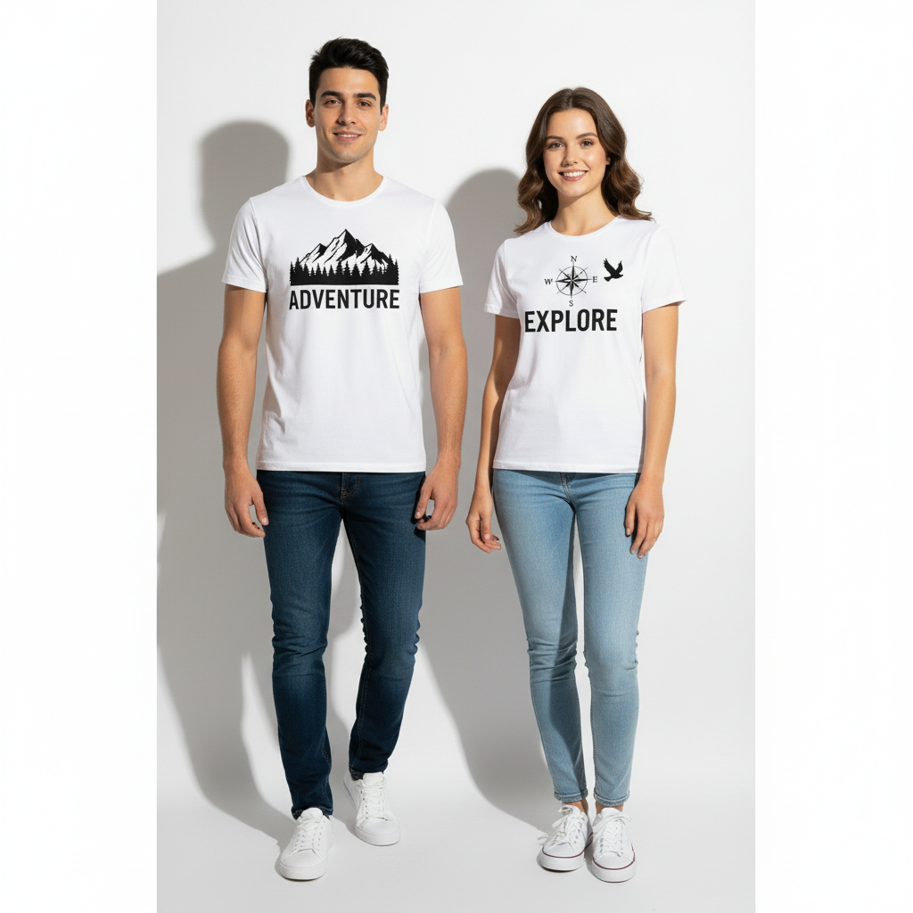 Camisetas personalizadas chica y chico