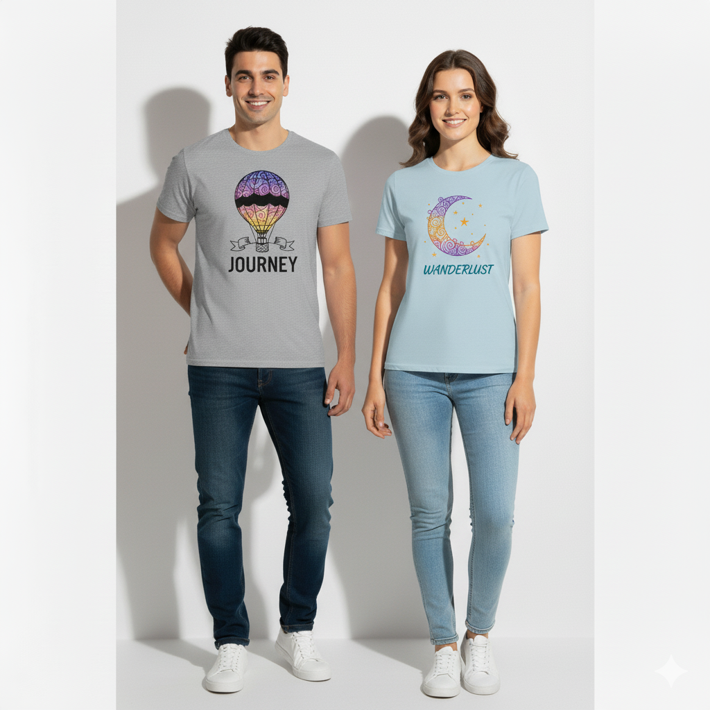 Camisetas personalizadas chica y chico