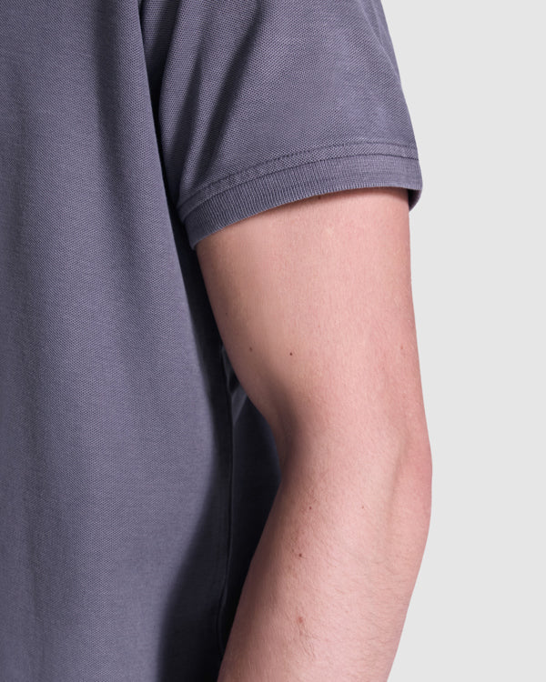 Polo de banca corta unisex Cobain personalizado