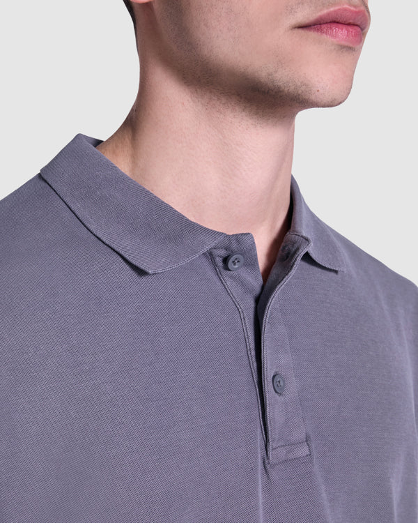 Polo de banca corta unisex Cobain personalizado