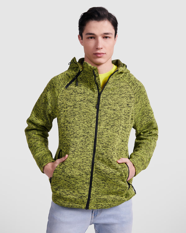 Sudadera con capucha de punta