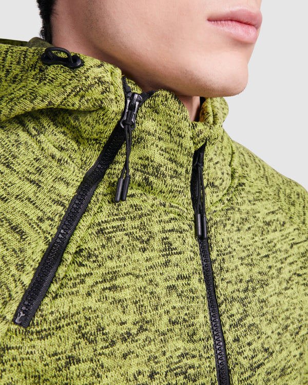 Sudadera con capucha de punta