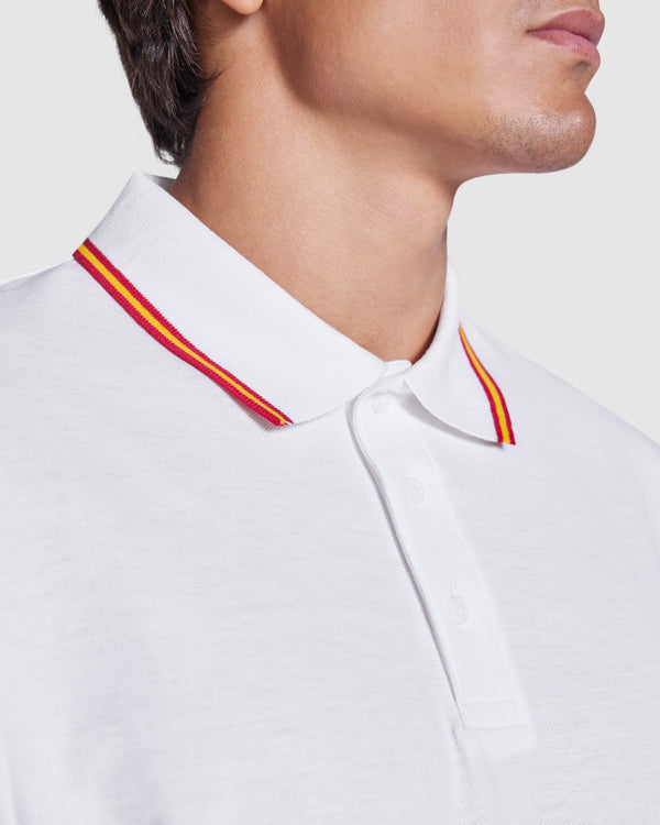 Polo de manga corta España personalizado