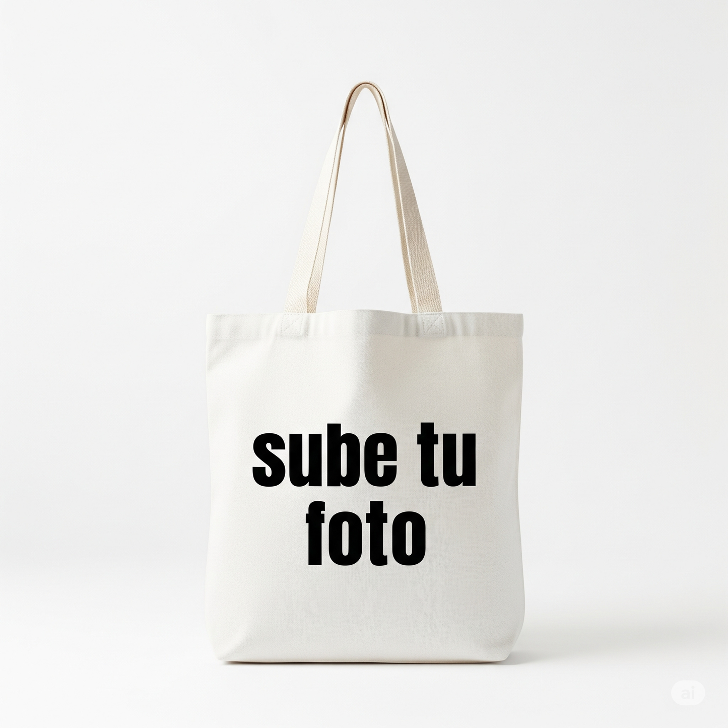 Bolsas personalizadas de algodón de color crema para el día de la madre de San Valentín para amigas para mamá para la abuela regalos