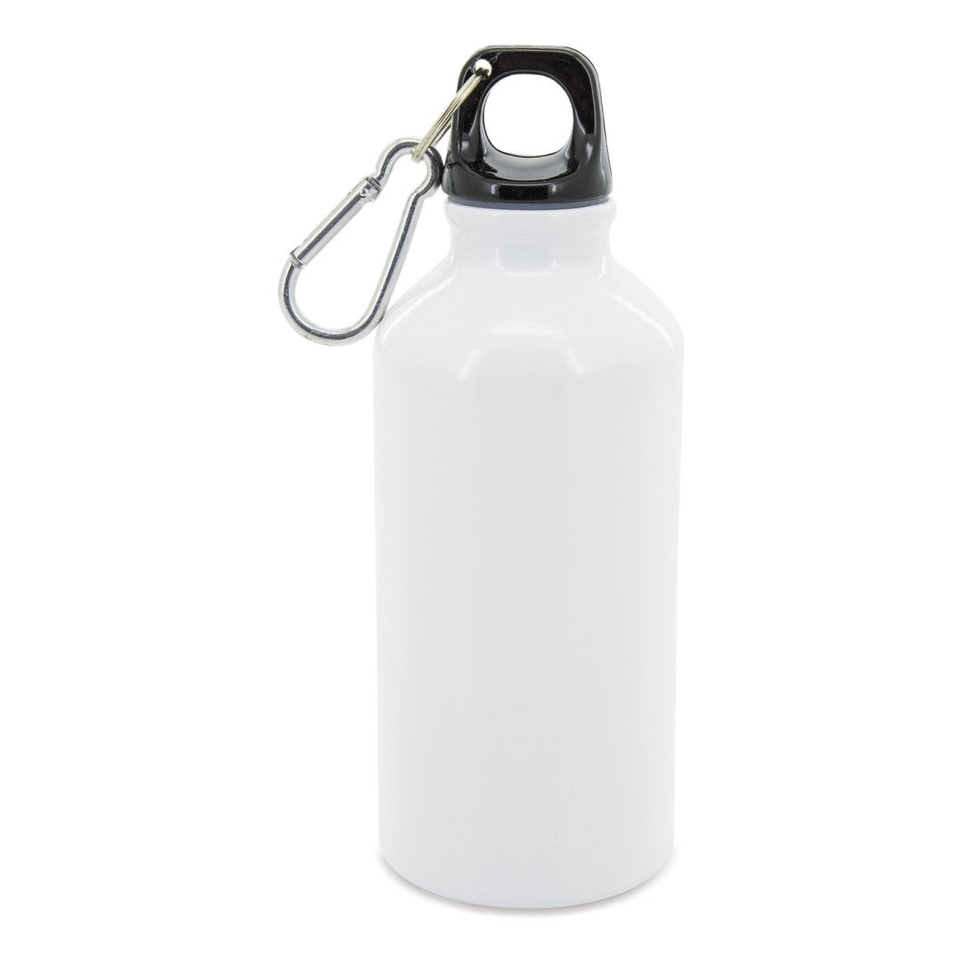 Cantimplora personalizada de aluminio con mosquetón cantimplora camping montañismo hidratación reutilizable cantimploras botellas de agua