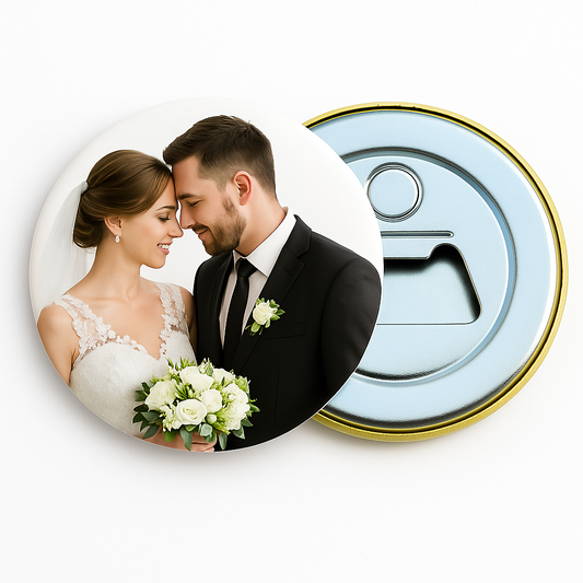 Imán personalizado abrebotellas regalo bautizos bodas comuniones merchandising regalos para empresas