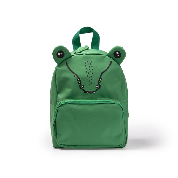 Mochilas para el colegio infantil cocodrilo clase niños niñas vuelta al cole verde libros estudio