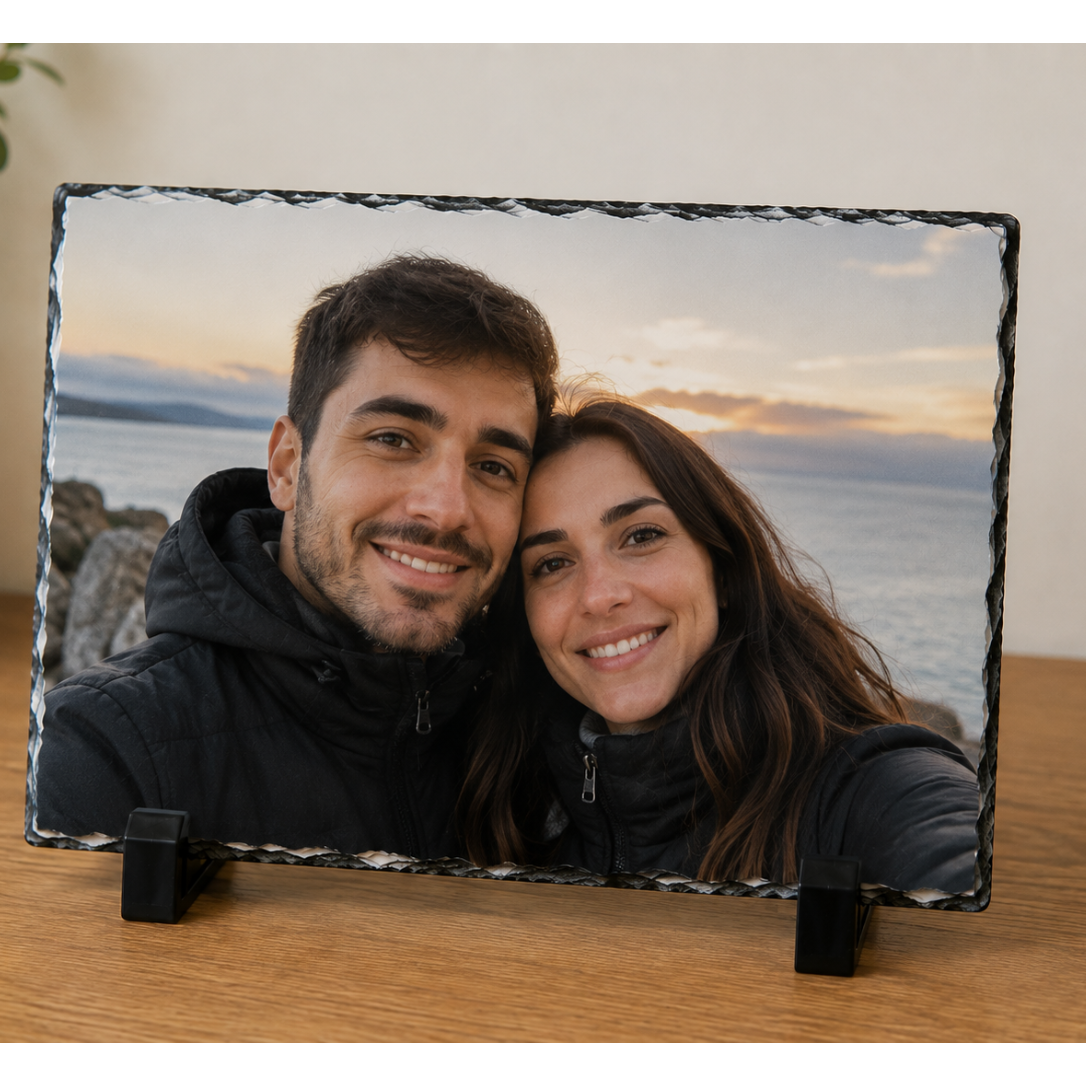Pizarra Personalizada con Foto – 15 × 20 cm
