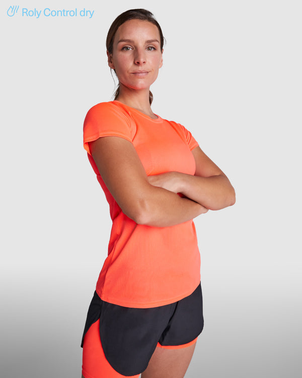 Camiseta técnica de manga corta personalizada