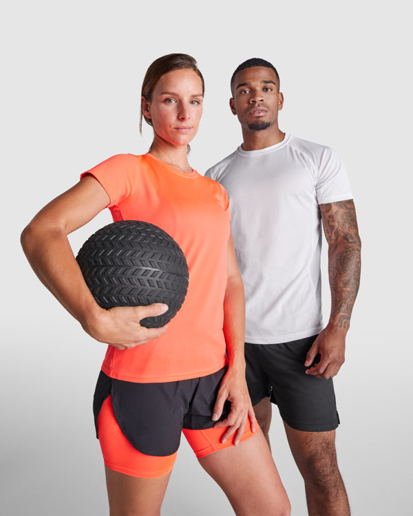 Camiseta técnica de manga corta personalizada