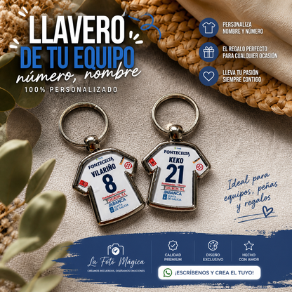 Llavero personalizado SD Sarriana