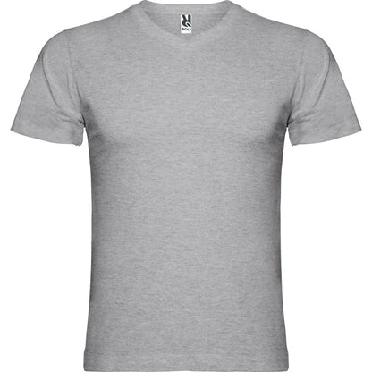 Camiseta de pico manga corta Samoyedo personalizada