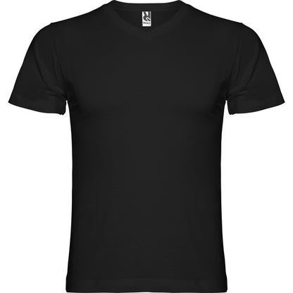 Camiseta de pico manga corta Samoyedo personalizada