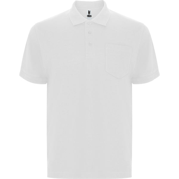 Polo de manga corta con bolsillo personalizado