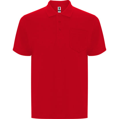 Polo de manga corta con bolsillo personalizado
