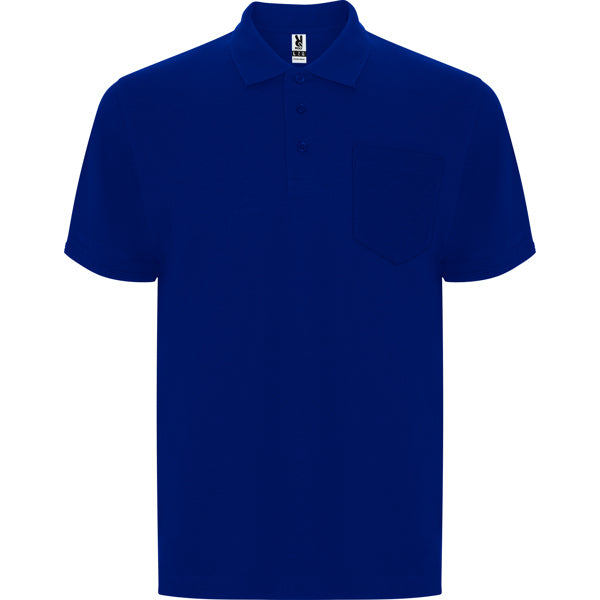 Polo de manga corta con bolsillo personalizado
