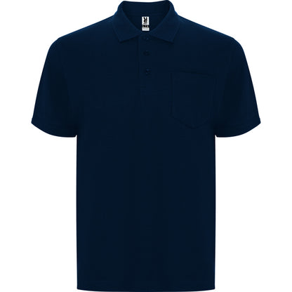 Polo de manga corta con bolsillo personalizado