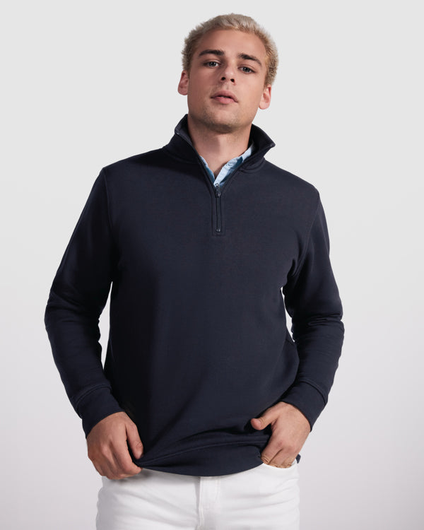 Sudadera cuello alto Aneto personalizada