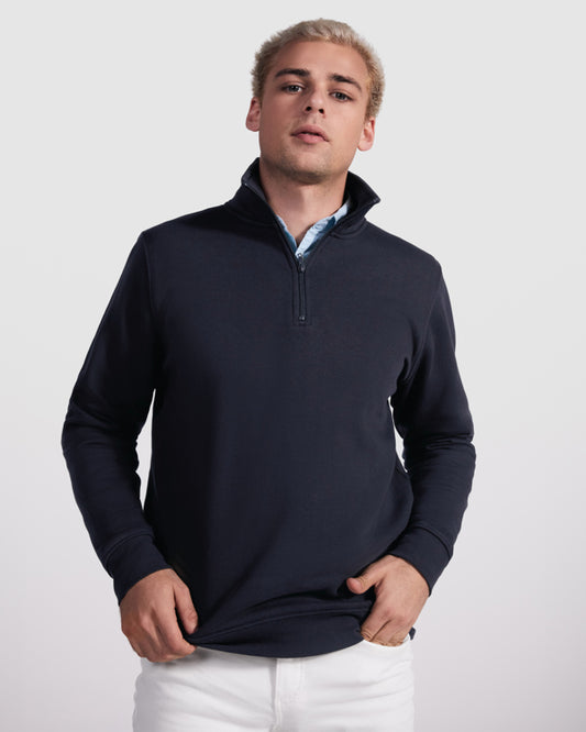 Sudadera cuello alto Aneto personalizada