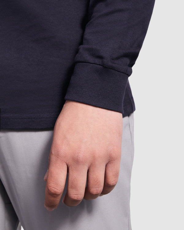 Camiseta de manga larga con bolsillo personalizadas