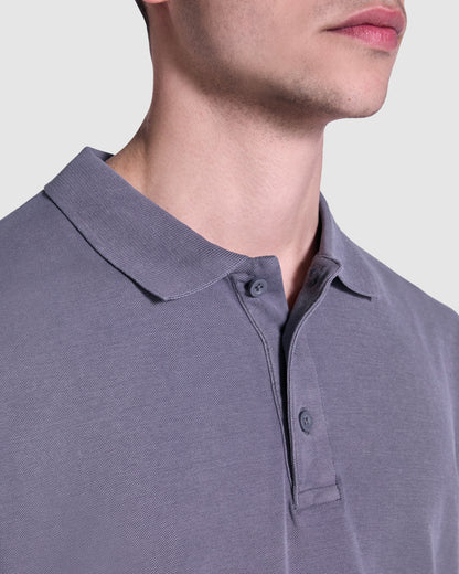 Polo de banca corta unisex Cobain personalizado