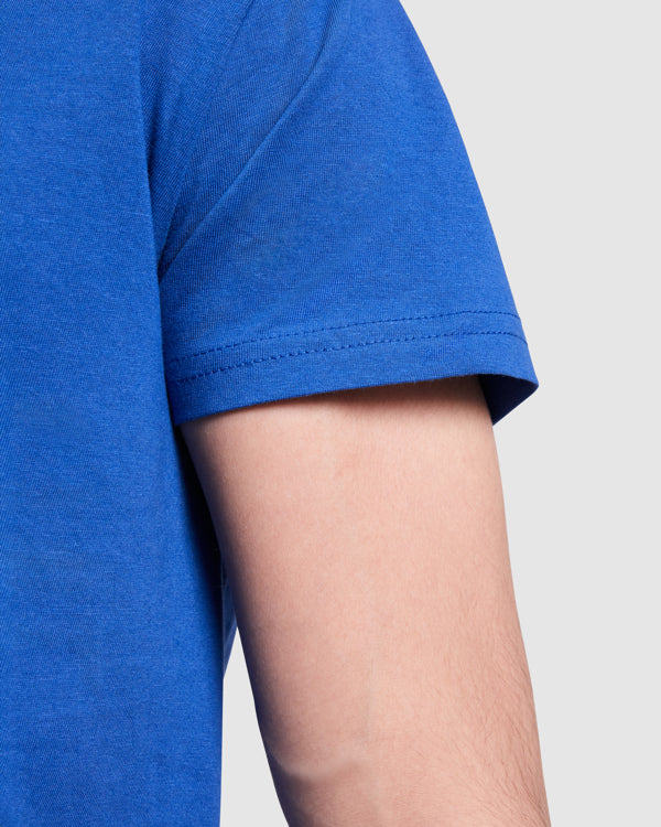 Camiseta de pico manga corta Samoyedo personalizada