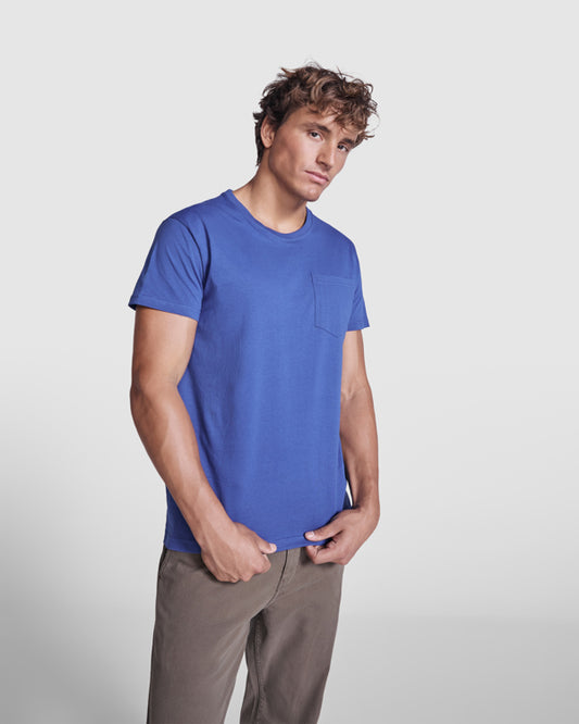 Camiseta manga corta con bolsillo Tekel personalizada