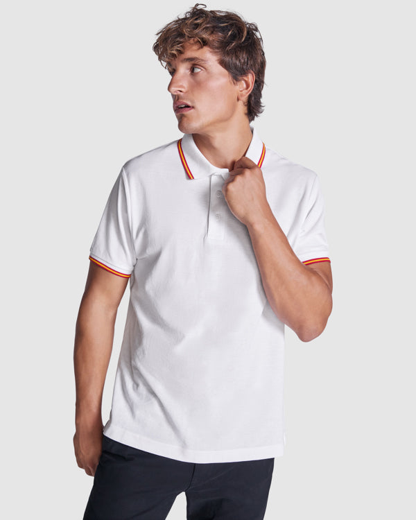 Polo de manga corta España personalizado