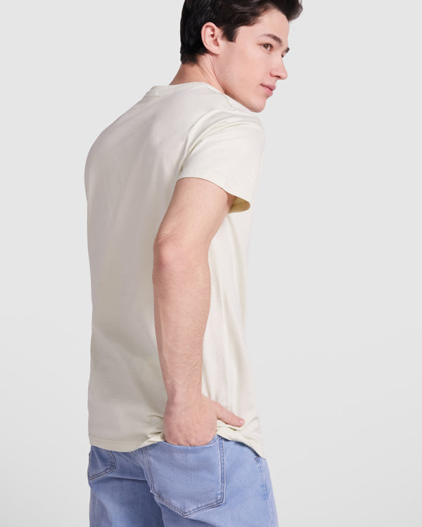 Camiseta manga corta cuello redondo
