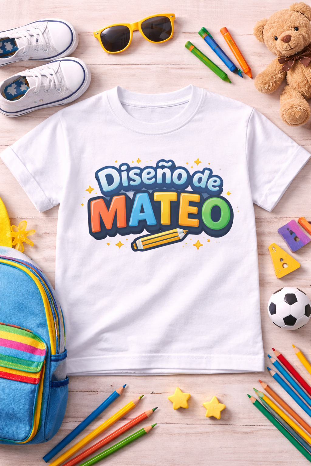 Camisetas personalizadas para niños