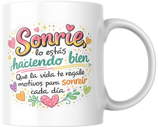 Taza Sonrie