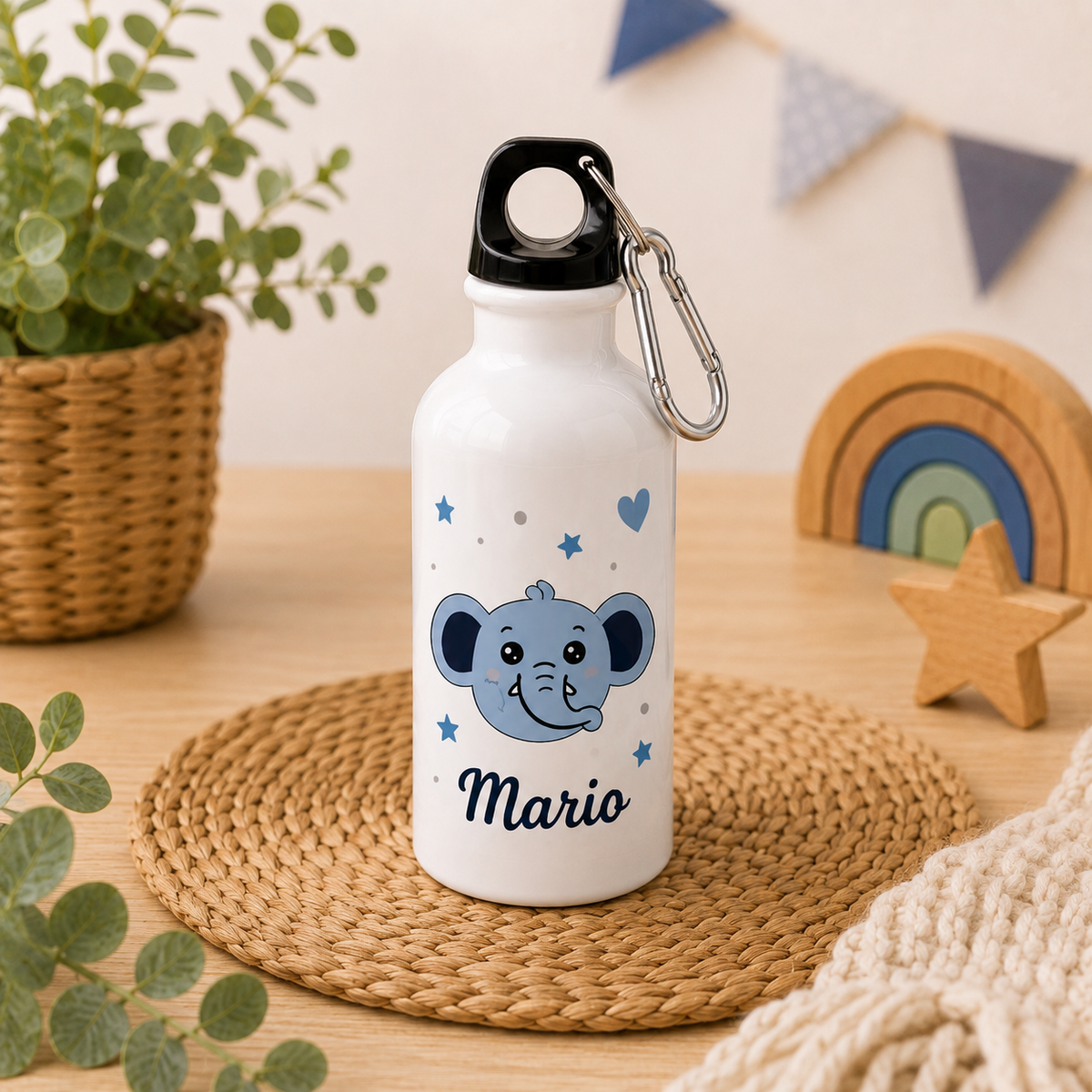 PACK ELEFANTE | Mochila + Botella + Fiambrera