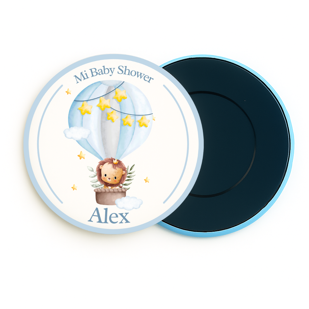 Imanes personalizados redondos dibujo y texto comunión boda eventos celebración de regalos detalles