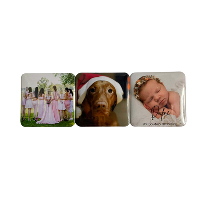 Pack de 3 imanes cuadrados