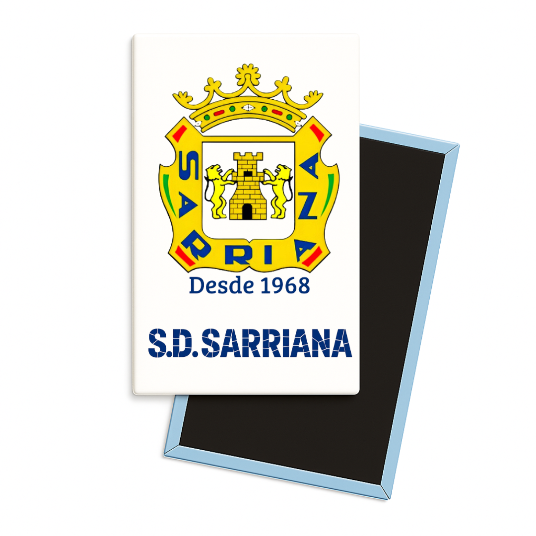 Imanes y chapas SD Sarriana