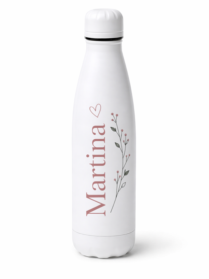Botella Termica personalizada con Nombre -500ML