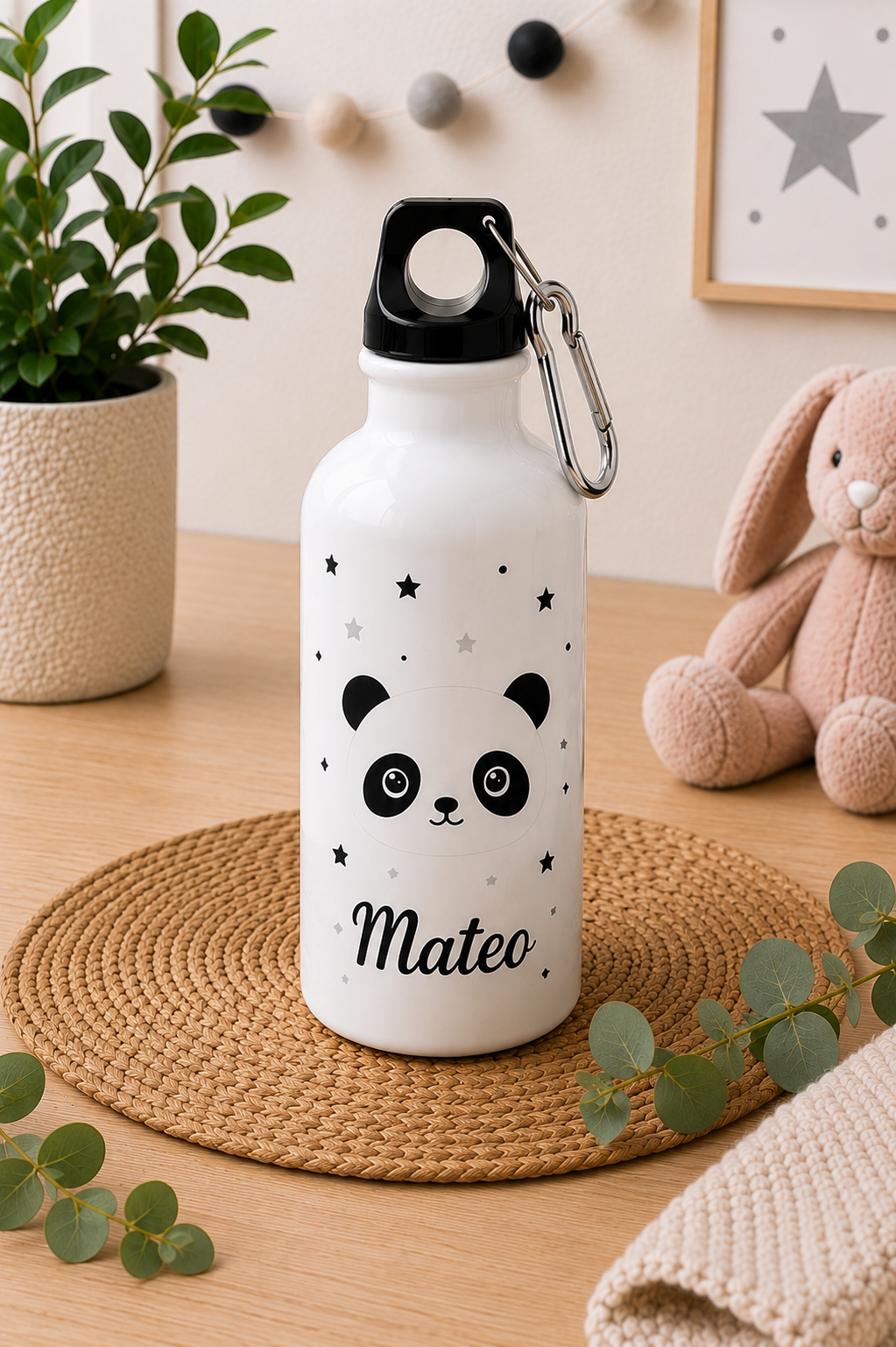 PACK PANDA | Mochila + Botella + Fiambrera