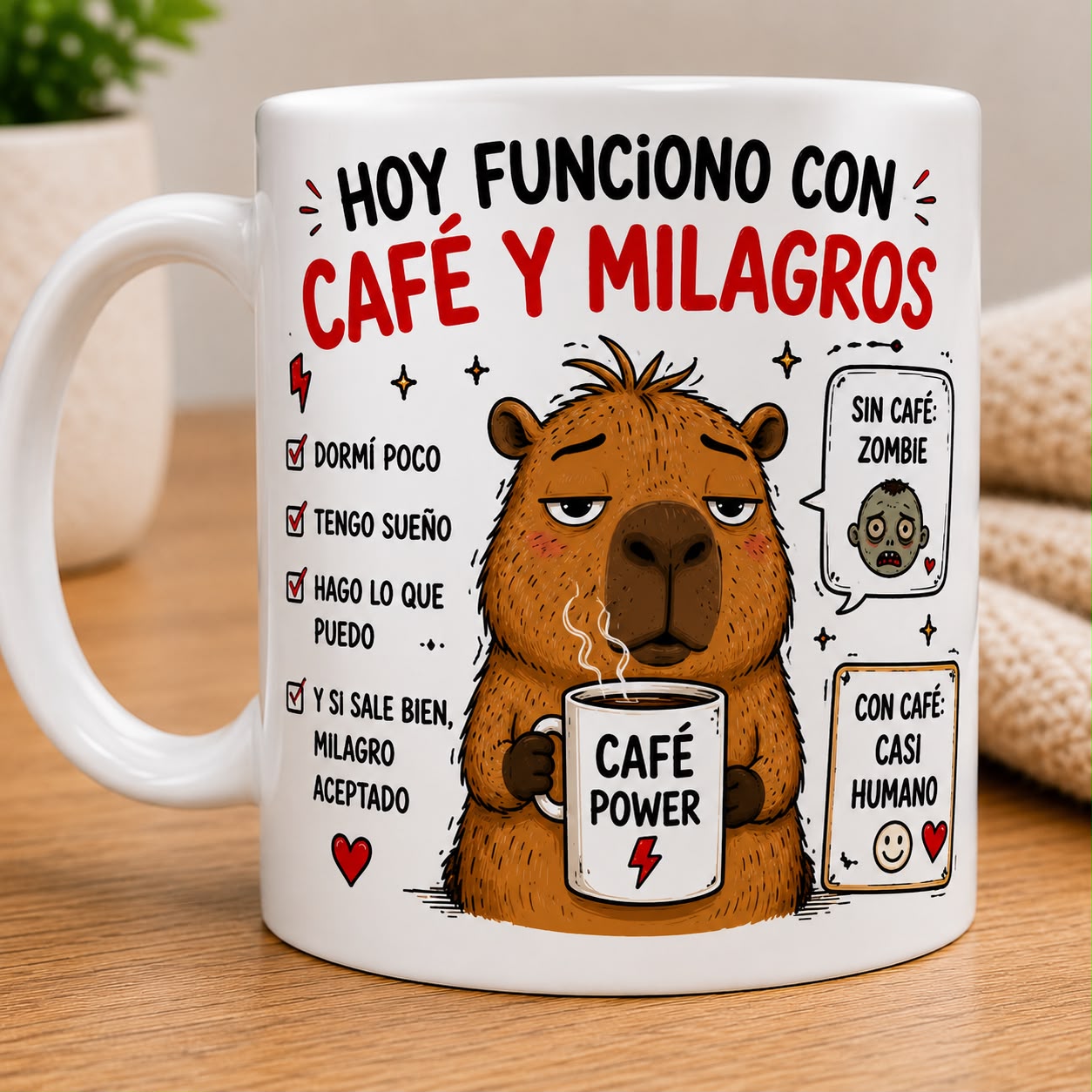 Taza Capibara Oficina