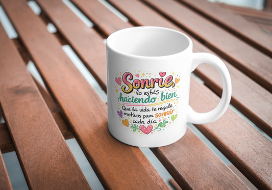 Taza Sonrie