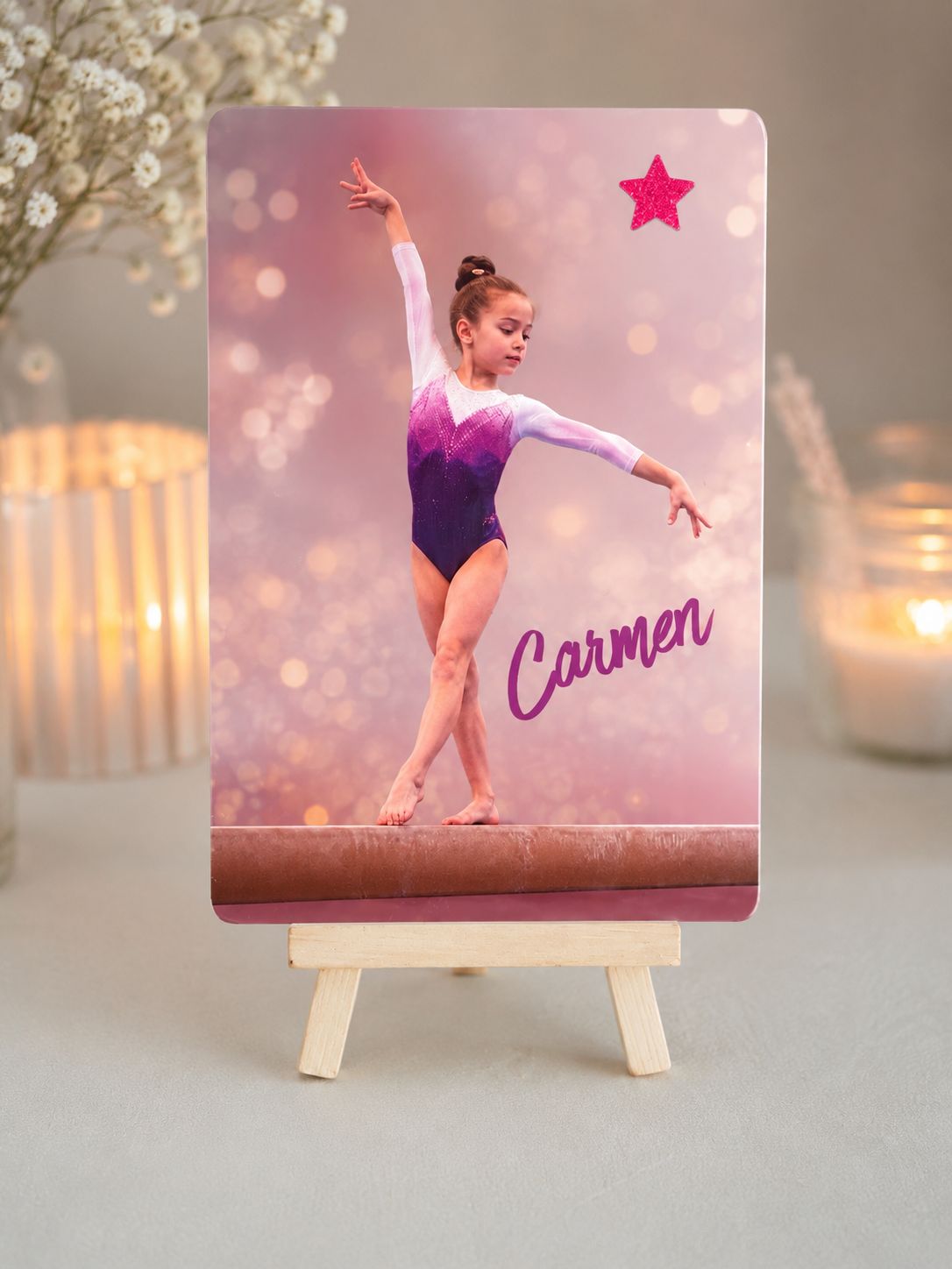 Foto en Aluminio con caballete