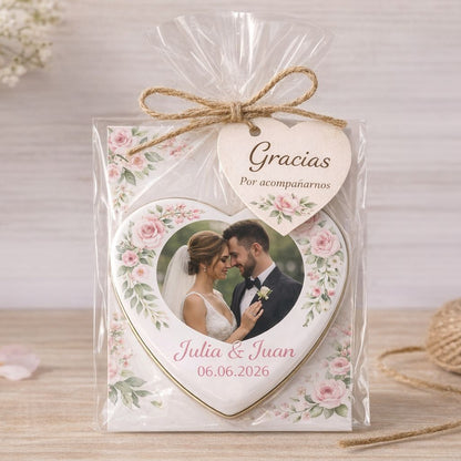 boda corazon iman