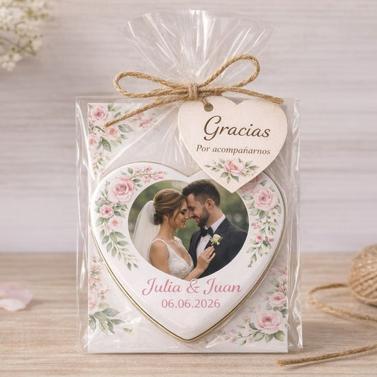 boda corazon iman
