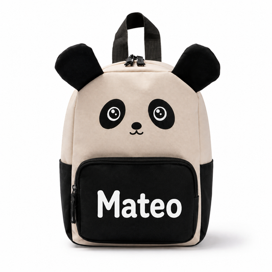Mochila Panda Personalizada con Nombre