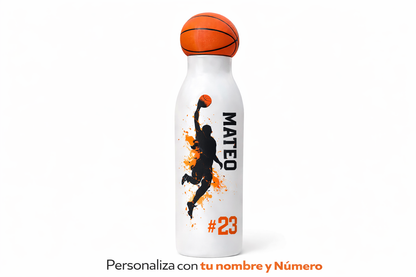 Botella térmica personalizada de BALONCESTO
