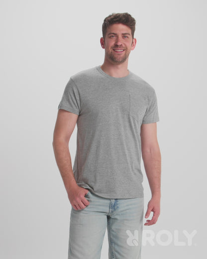 Camiseta manga corta con bolsillo Tekel personalizada