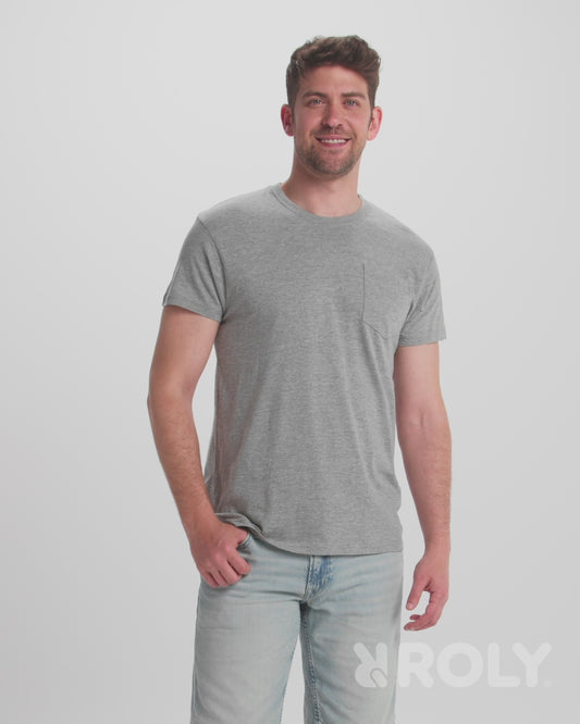 Camiseta manga corta con bolsillo Tekel personalizada