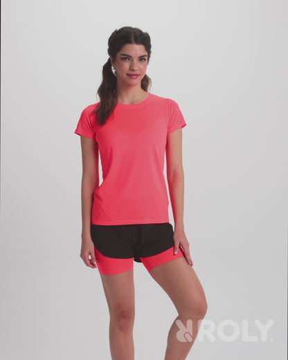 Camiseta técnica de manga corta personalizada