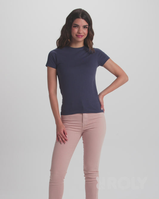 Camiseta de mujer entallada personalizada
